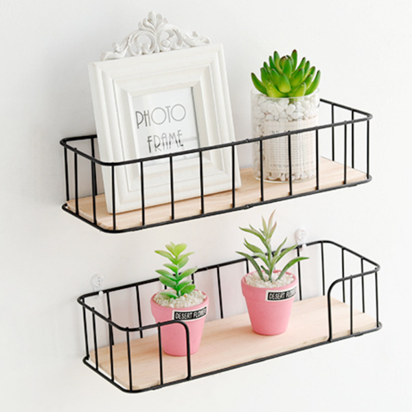 Floating Wall Shelf - Black - Wall shelf and floating shelf | Shop wall decoration & home decoration items