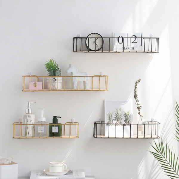 Floating Wall Shelf - Black - Wall shelf and floating shelf | Shop wall decoration & home decoration items