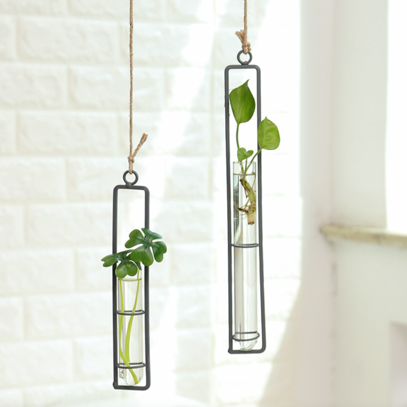 Hanging Flower Vase-Large - Wall planter for home decor | Living room, bathroom & bedroom decoration ideas