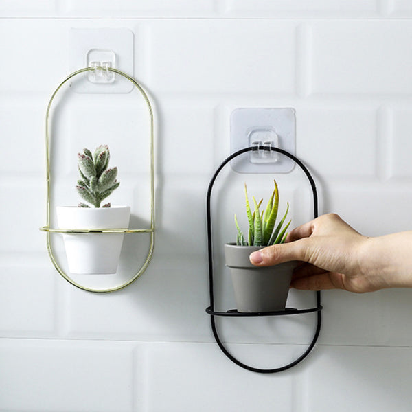 Flowering Pots with Handles - Indoor planters and flower pots | Home decor items