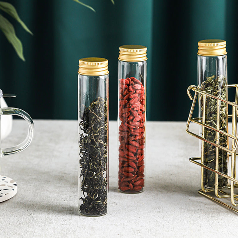 Metal Stand with Mini Jar - Jar
