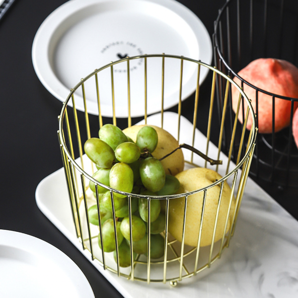 Porcelain Saucer Fruit Basket - Basket | Fruit basket