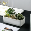 Ceramic Rectangular Planter - Indoor planters and flower pots | Home decor items