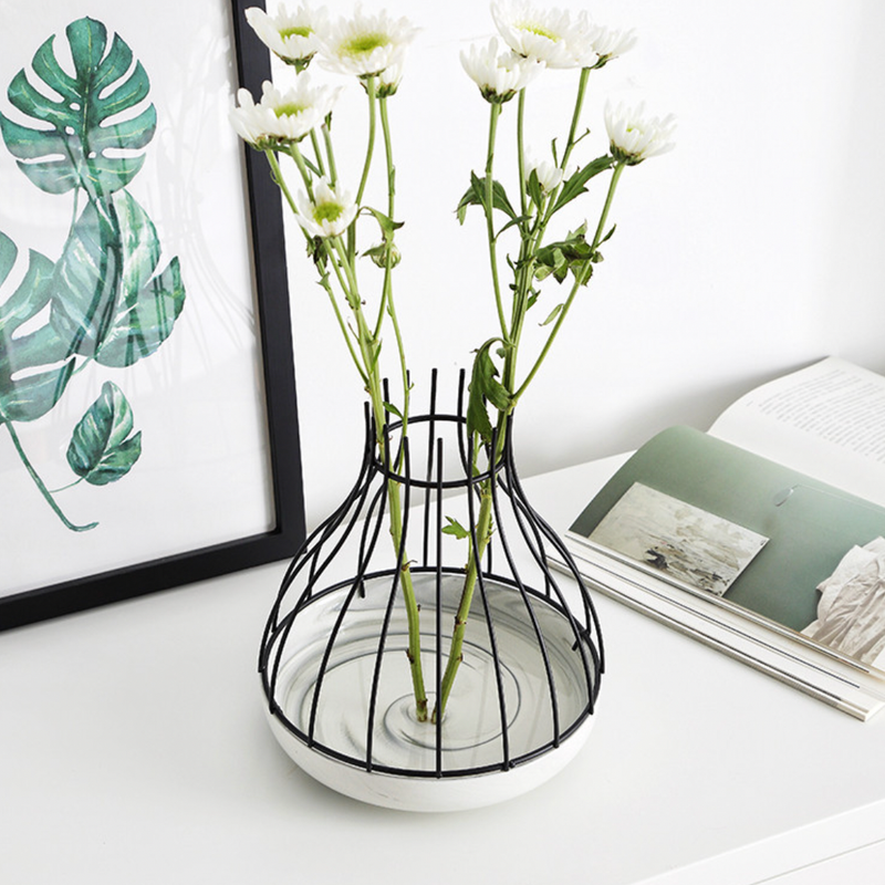 Deep Plate Planter - Ceramic flower vase for home decor, office and gifting | Room decoration items