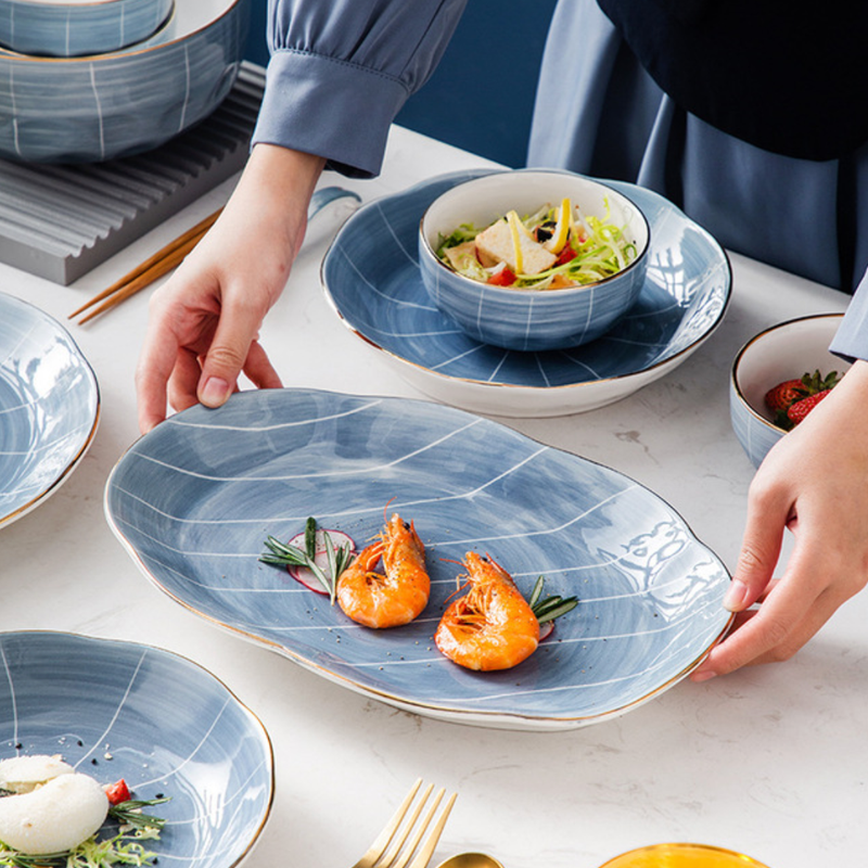 Willow Oval Serving Plate - Serving plate, snack plate, dessert plate | Plates for dining & home decor
