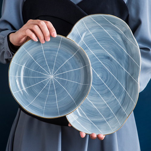 Willow Deep Plate - Serving plate, pasta plate, lunch plate, deep plate | Plates for dining table & home decor