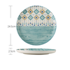 Bohemia Dinner Plate - Serving plate, rice plate, ceramic dinner plates| Plates for dining table & home decor