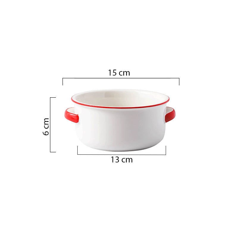 Toujours Side Bowl With Handle 350 ml - Bowl,ceramic bowl, snack bowls, curry bowl, popcorn bowls | Bowls for dining table & home decor
