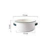 Toujours Side Bowl With Handle 350 ml - Bowl,ceramic bowl, snack bowls, curry bowl, popcorn bowls | Bowls for dining table & home decor
