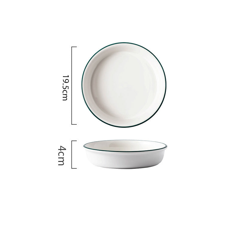 Toujours Deep Dish - Serving plate, pasta plate, lunch plate, deep plate | Plates for dining table & home decor