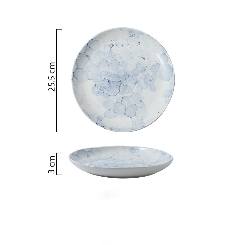 Amusant Dinner Plate - Serving plate, rice plate, ceramic dinner plates| Plates for dining table & home decor