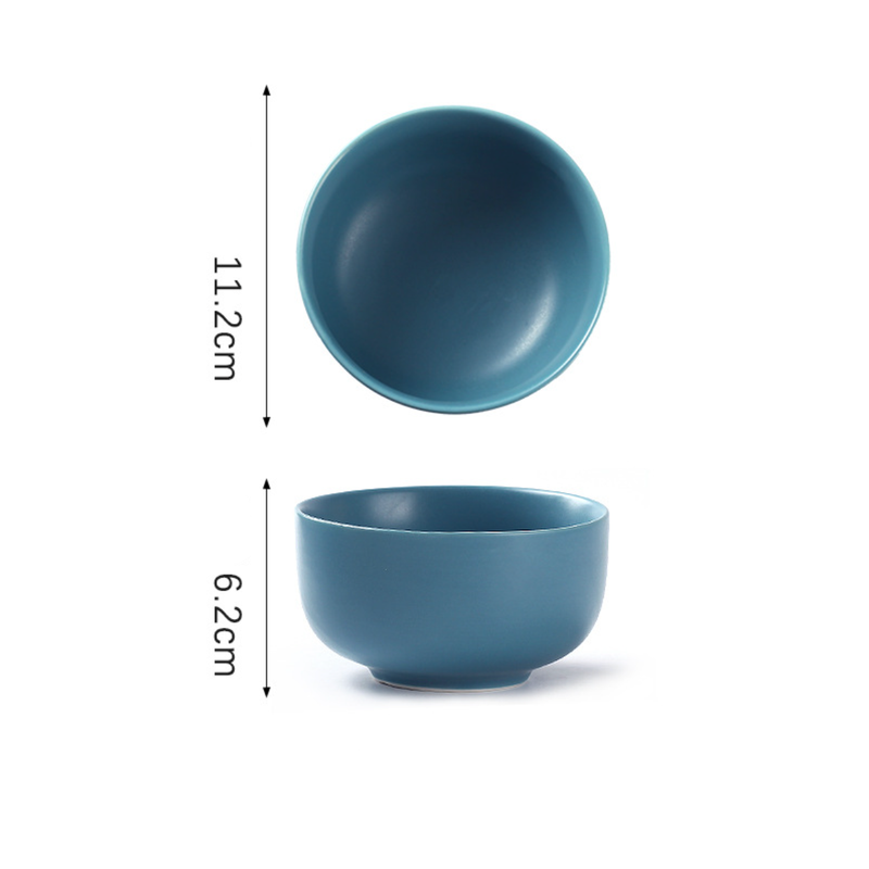 Ceramic Bowl For Chips Set of 2 - Bowl, soup bowl, ceramic bowl, snack bowls, curry bowl, popcorn bowls | Bowls for dining table & home decor