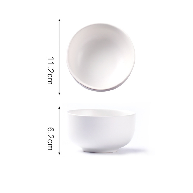 Ceramic Bowl For Chips Set of 2 - Bowl, soup bowl, ceramic bowl, snack bowls, curry bowl, popcorn bowls | Bowls for dining table & home decor