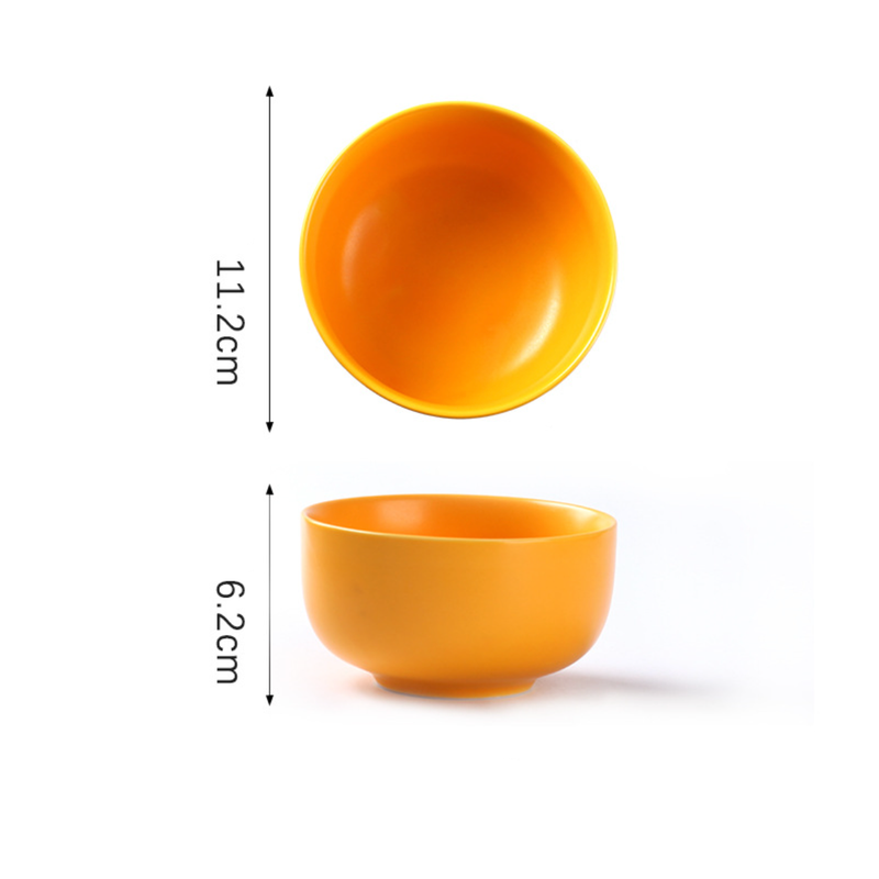 Ceramic Bowl For Chips Set of 2 - Bowl, soup bowl, ceramic bowl, snack bowls, curry bowl, popcorn bowls | Bowls for dining table & home decor