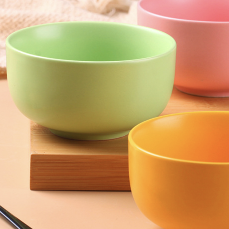 Ceramic Bowl For Chips Set of 2 - Bowl, soup bowl, ceramic bowl, snack bowls, curry bowl, popcorn bowls | Bowls for dining table & home decor