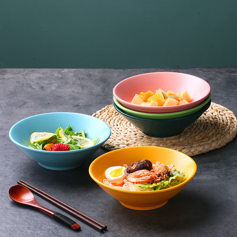 Contemporary Ramen Bowl 700 ml - Soup bowl, ceramic bowl, ramen bowl, serving bowls, salad bowls, noodle bowl | Bowls for dining table & home decor
