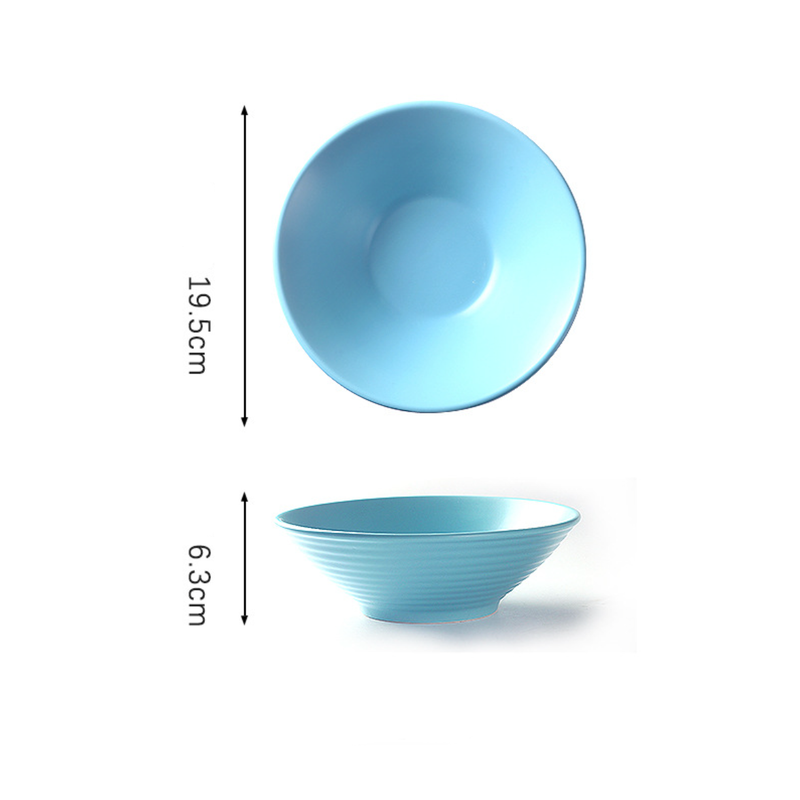 Contemporary Ramen Bowl 700 ml - Soup bowl, ceramic bowl, ramen bowl, serving bowls, salad bowls, noodle bowl | Bowls for dining table & home decor