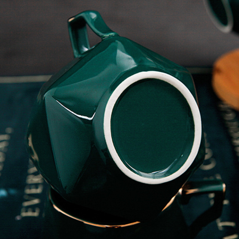 Contemporary Tea Set Green - Tea cup set, tea set, teapot set | Tea set for Dining Table & Home Decor