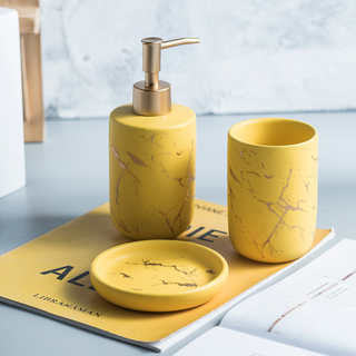 Yellow Bathroom Set