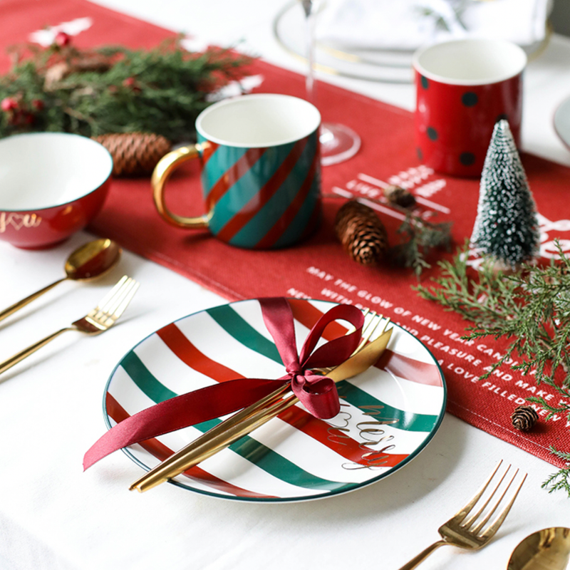 Christmas Tea Mug- Mug for coffee, tea mug, cappuccino mug | Cups and Mugs for Coffee Table & Home Decor