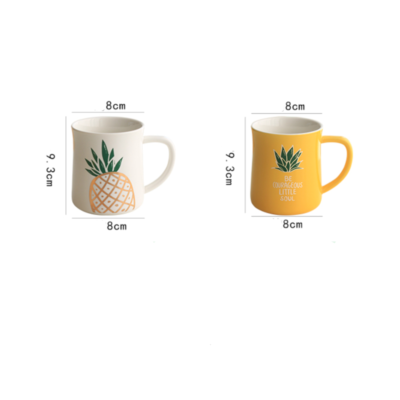 Pineapple Mug- Mug for coffee, tea mug, cappuccino mug | Cups and Mugs for Coffee Table & Home Decor