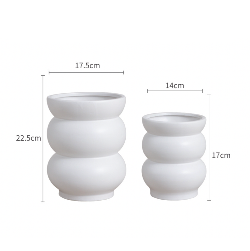 Spiral Vase - Flower vase for home decor, office and gifting | Home decoration items