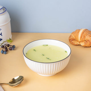 Ribbed Soup Bowl