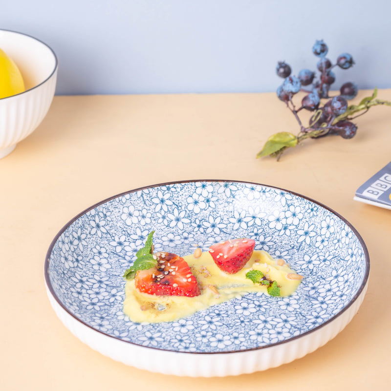 Meraki Appetizer Plate - Serving plate, snack plate, dessert plate | Plates for dining & home decor