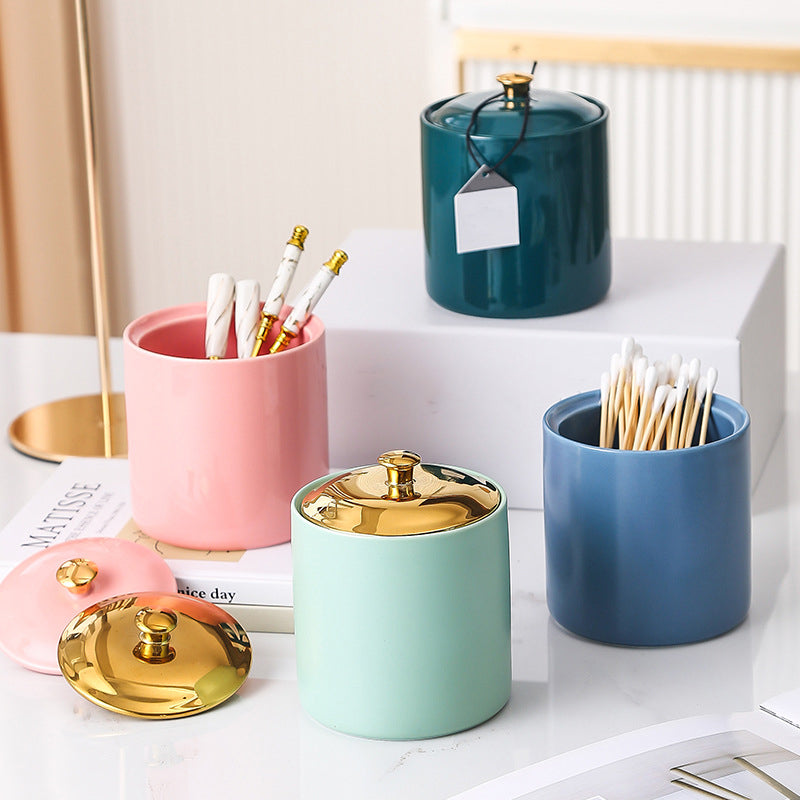 Mint Ceramic Container - Jar