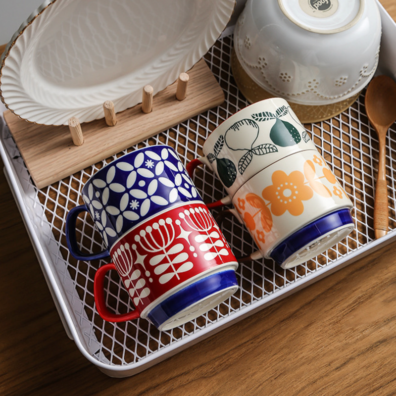Blue And White Cup- Tea cup, coffee cup, cup for tea | Cups and Mugs for Office Table & Home Decoration