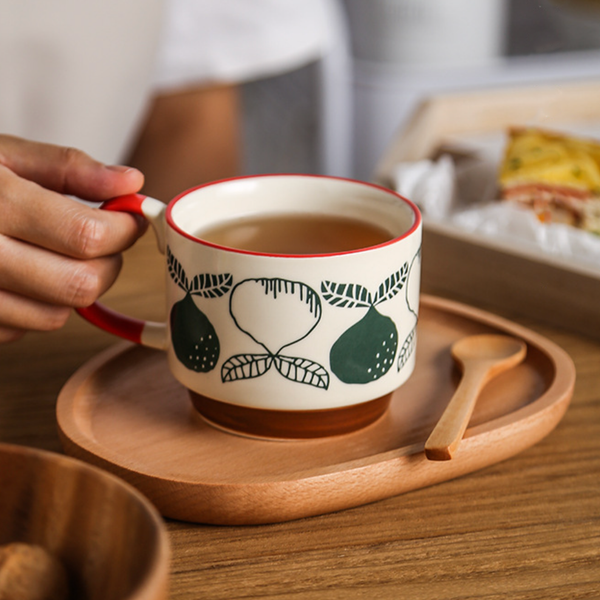 Turnip Multicolour Mug- Mug for coffee, tea mug, cappuccino mug | Cups and Mugs for Coffee Table & Home Decor