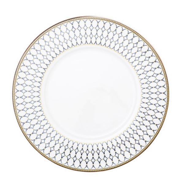 Blue And White Dinner Plate