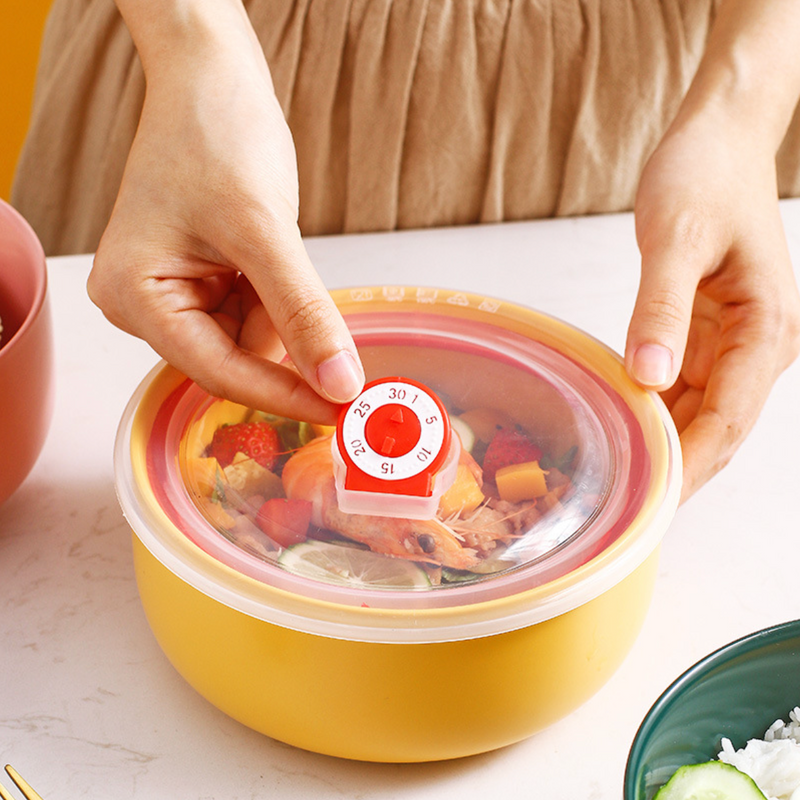 Colorful Bowl With Lid - Lunch box