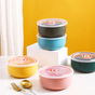 Colorful Bowl With Lid - Lunch box