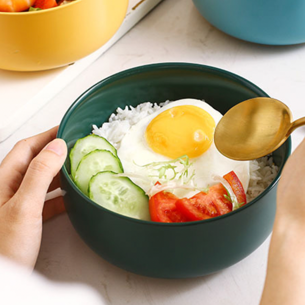 Colorful Bowl With Lid - Lunch box