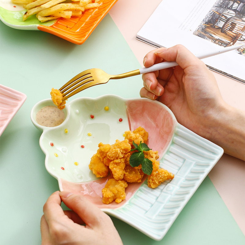 Cupcake Plate - Serving plate, small plate, snacks plates | Plates for dining table & home decor