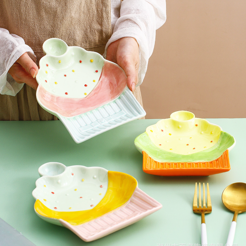 Cupcake Plate - Serving plate, small plate, snacks plates | Plates for dining table & home decor