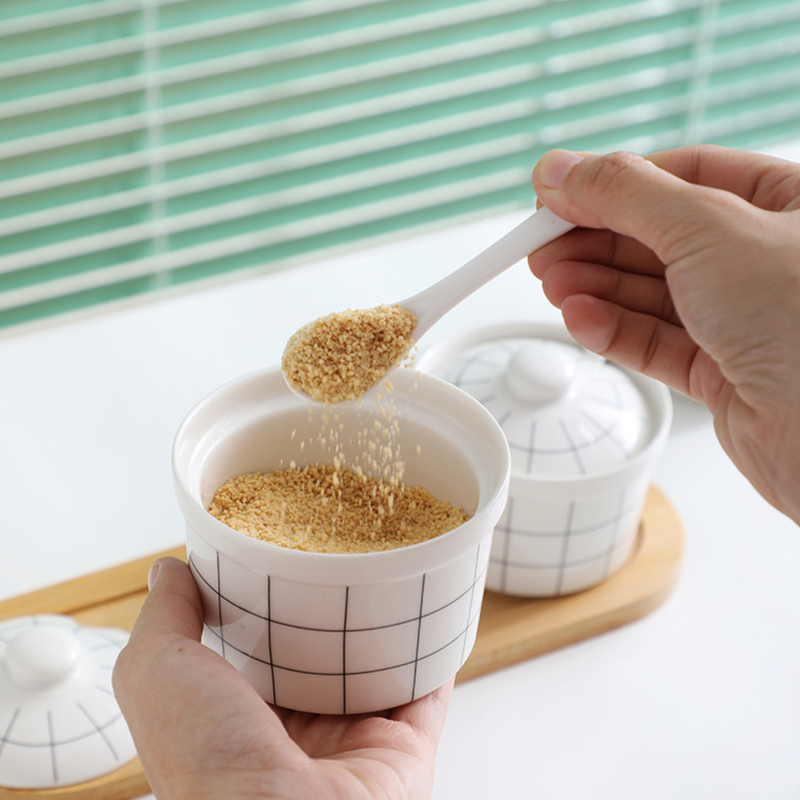 Spice Jar with Lid Set of 3 - Jar
