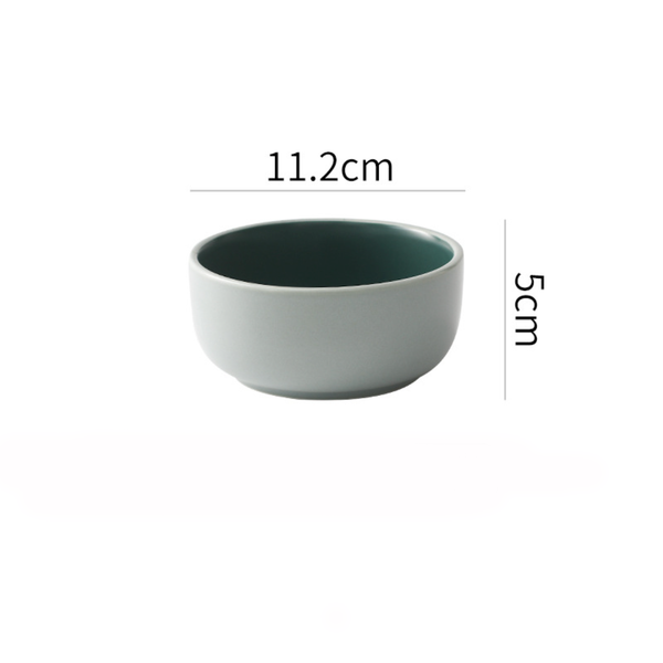 Zoella Snack Bowl Green - Bowl,ceramic bowl, snack bowls, curry bowl, popcorn bowls | Bowls for dining table & home decor