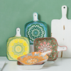 Mandala Baking Plate - Ceramic platter, serving platter, fruit platter | Plates for dining table & home decor