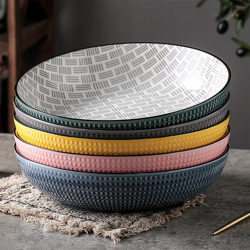 Large Buddha Bowl - Bowl, ceramic bowl, serving bowls, noodle bowl, salad bowls, bowl for snacks, large serving bowl | Bowls for dining table & home decor