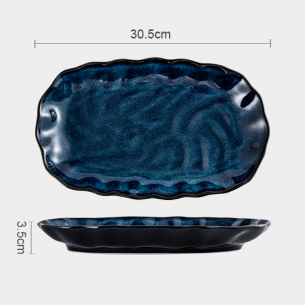 Sapphire Long Plate