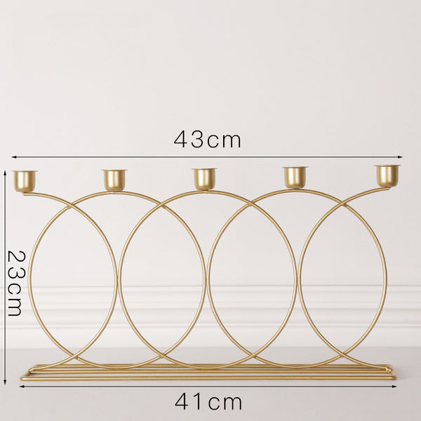 Round Modern Candle Stand