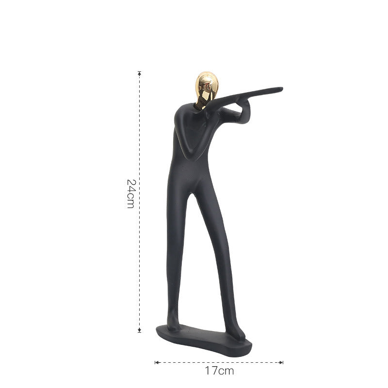 Sportsman Decor Piece - Showpiece | Home decor item | Room decoration item