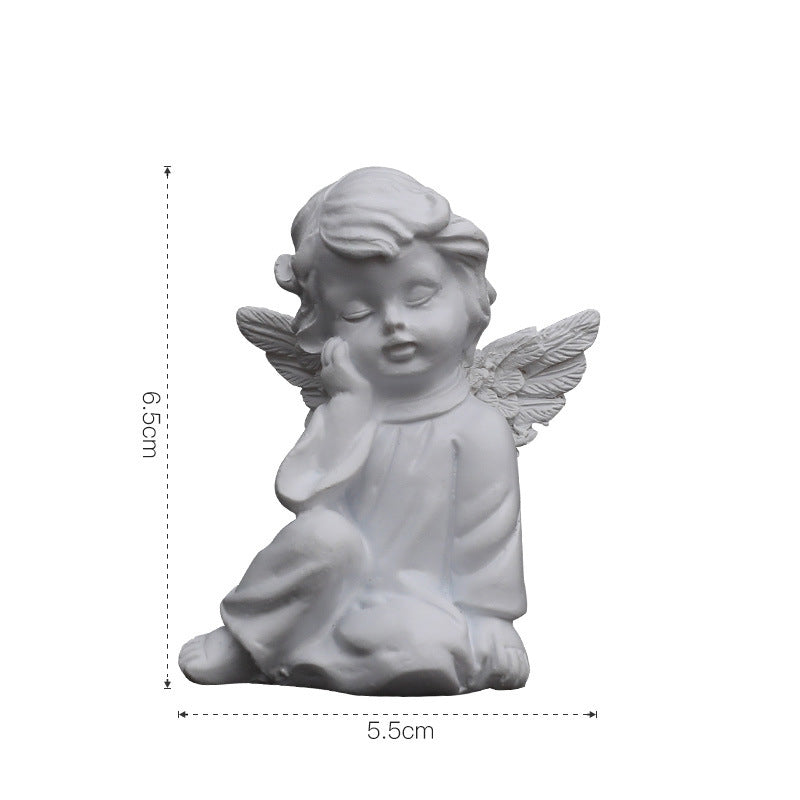 Sitting Angel Showpiece - Showpiece | Home decor item | Room decoration item