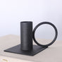 Black Ring Candle Holders Set Of 2 - Candle holder | Home decor