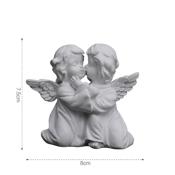 Twin Angel Decor Piece