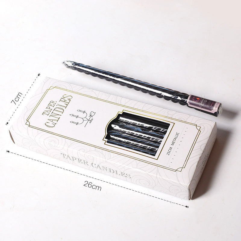 Spiral Taper Candle Set of 4 - Candle | Home decor