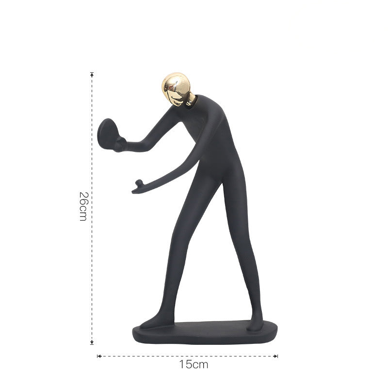 Athlete Decor Piece Table Tennis - Showpiece | Home decor item | Room decoration item