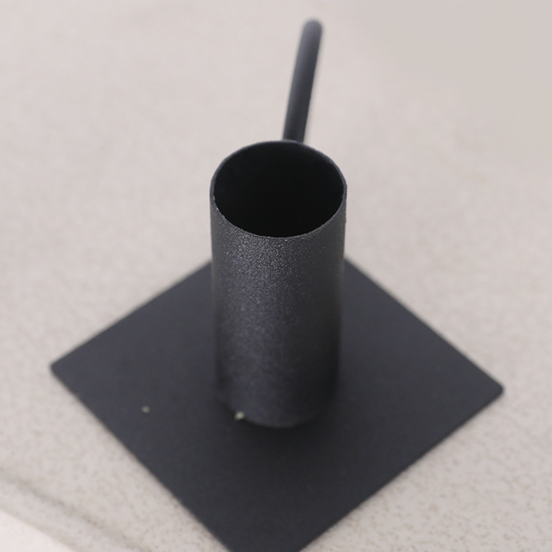 Black Ring Candle Holders Set Of 2 - Candle holder | Home decor